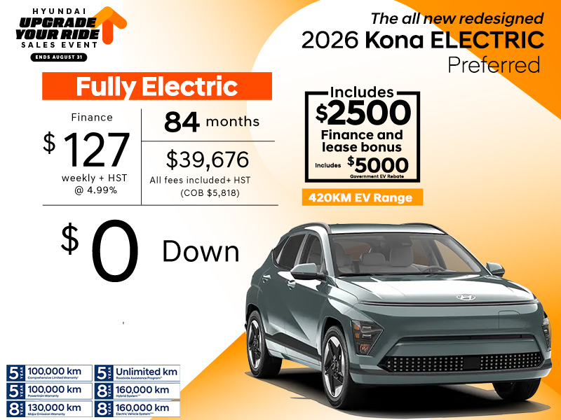 2026 Kona EV