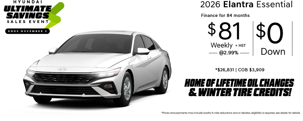 2026-Elantra - Upgrade Your Ride Sales Event 